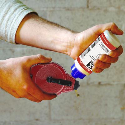 KAPRO Kridtsnor i kraftig Zinc hus inkl. blåt kridt (113 g beholder)